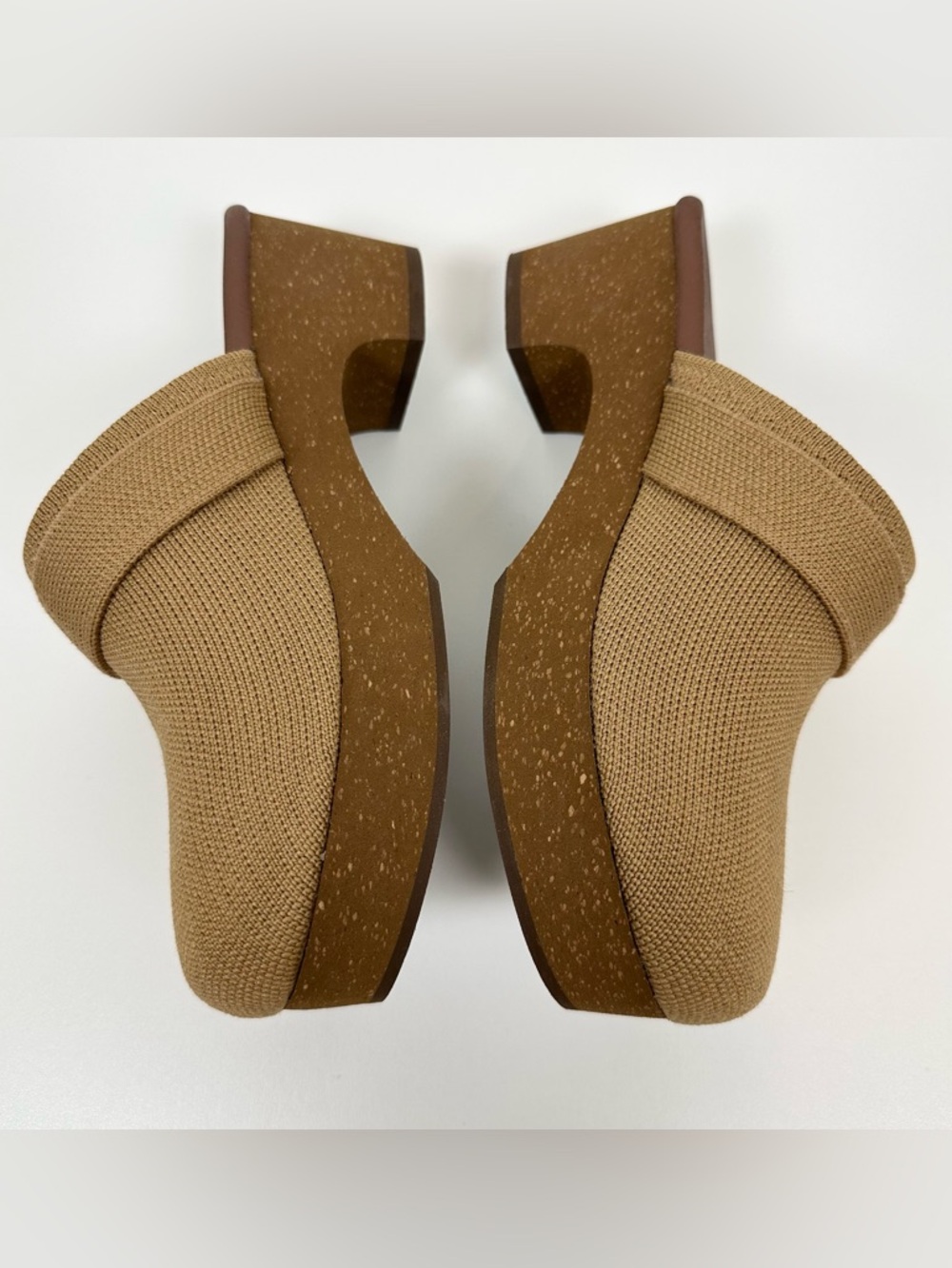 Rothys the Classic Buckle Clog in Butternut - Picture 3 of 9